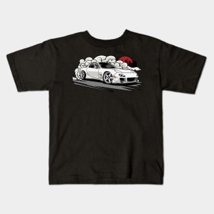 Mazda RX7, JDM, Japanese cars Kids T-Shirt